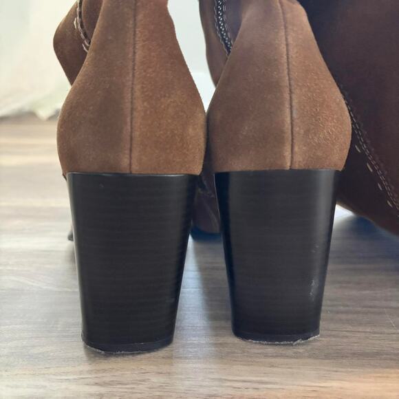 Ellemenno Knee High Leather Boots Women's Size 8.5 - Picture 3 of 8